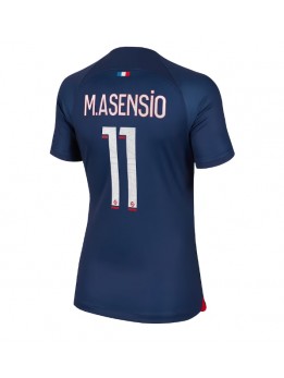 Ženski Nogometna dresi replika Paris Saint-Germain Marco Asensio #11 Domači 2023-24 Kratek rokav